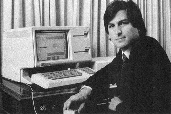 Steve Jobs with Apple Computer Steve Jobs with Apple Computer